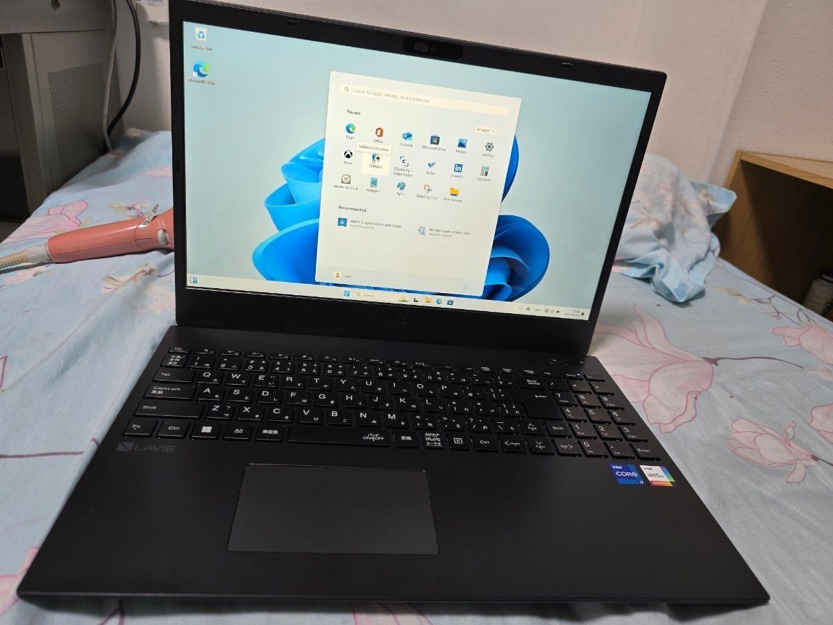 NEC LAVIE N15 12th generation corei7 SSD512GB Memory 16GB 2023 model e710