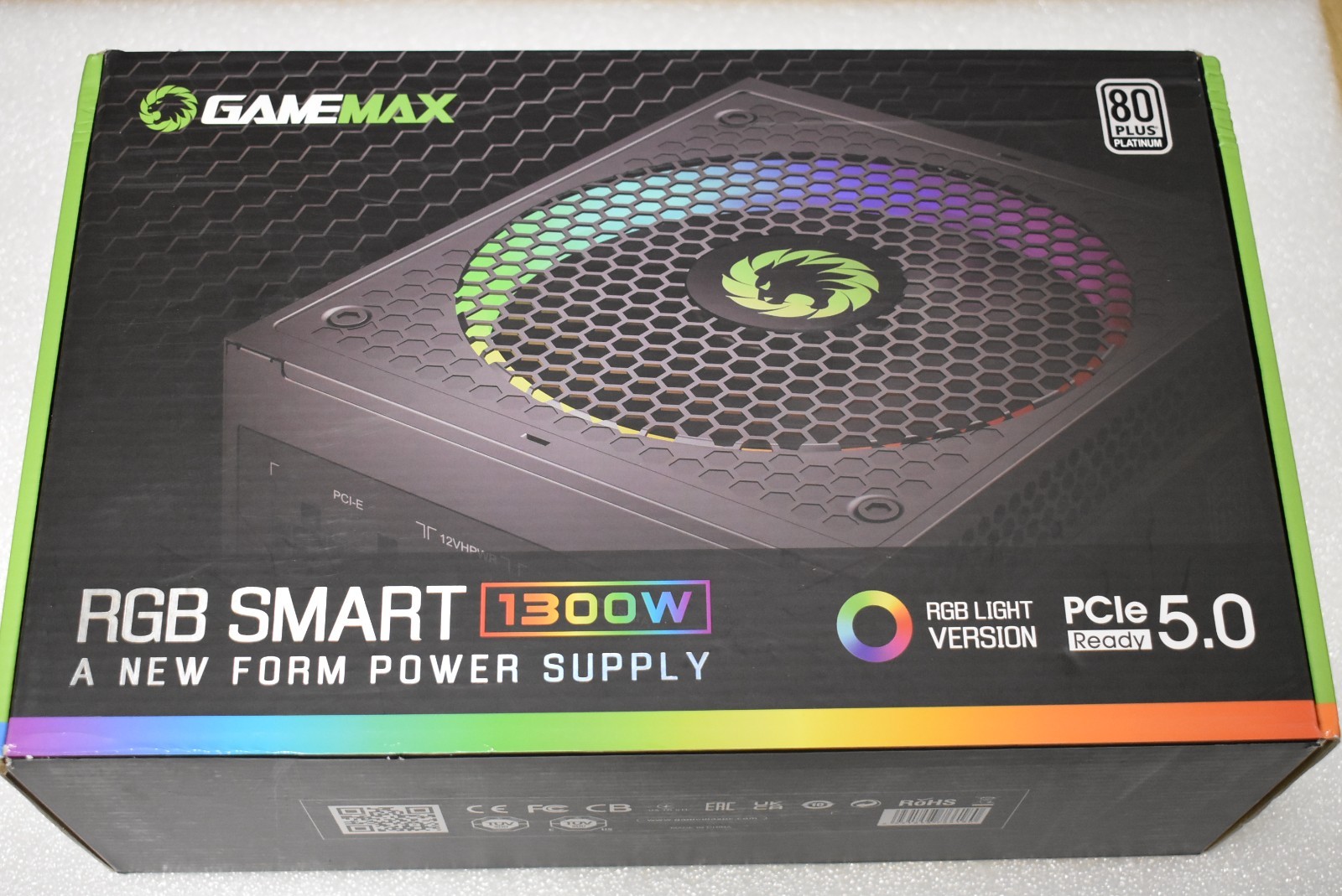 Gamemax RGB Smart 1300W Power Supply X003DO5SN5