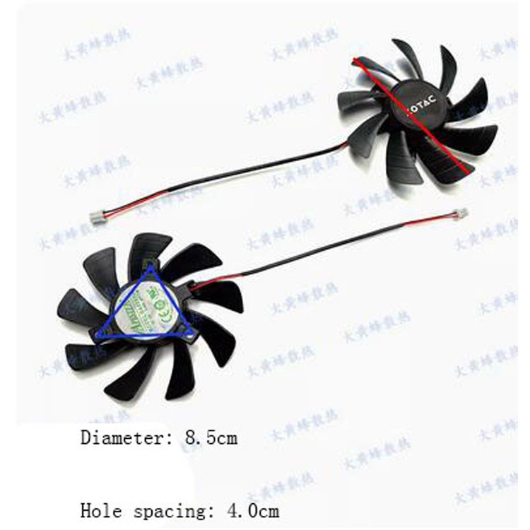 For ZOTAC GTX1050 1050ti 4GB Mini Thunder Edition Fan T129215SH/GA92S2U