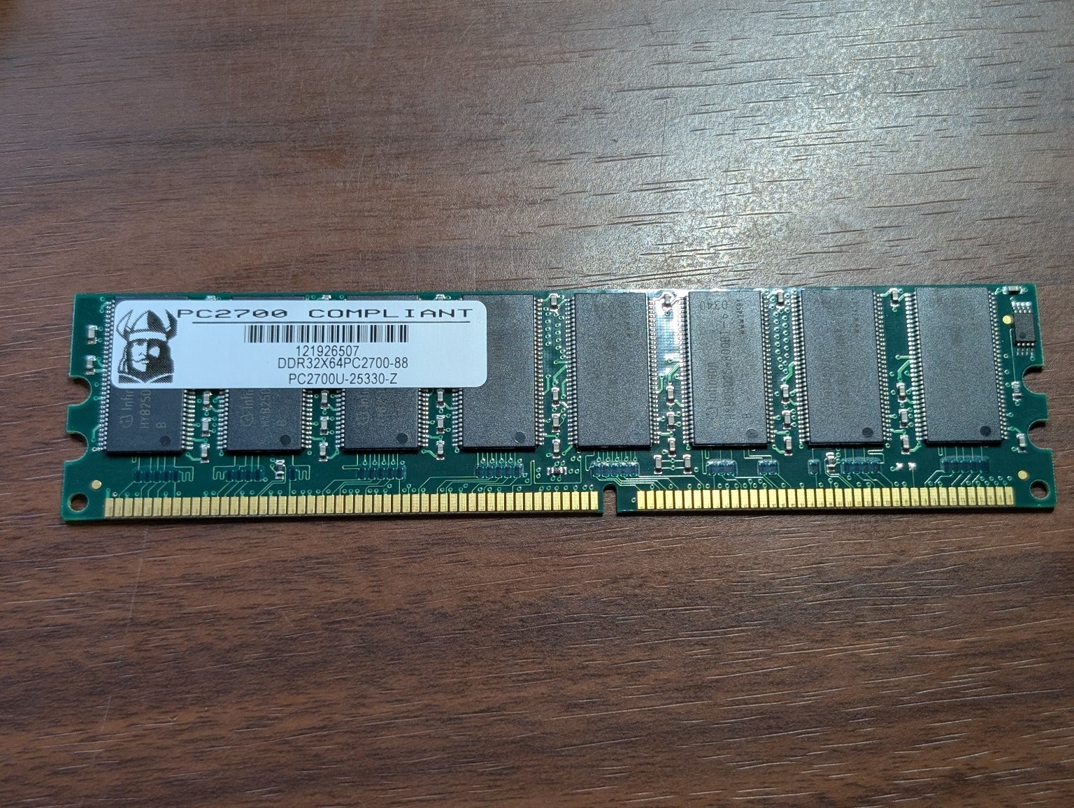Viking PC2700U-25330-Z 256MB DDR PC2700 RAM Memory Module