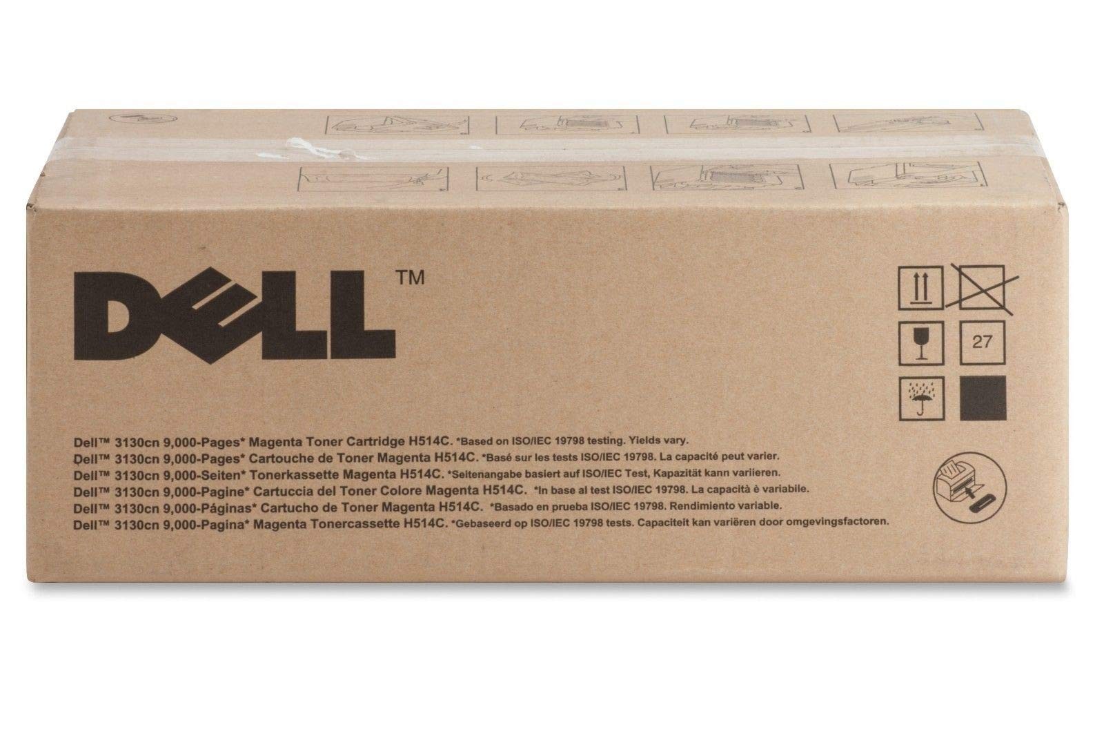Genuine Dell H514C Magenta High Yield Toner. New Sealed Box, We Ship Fast