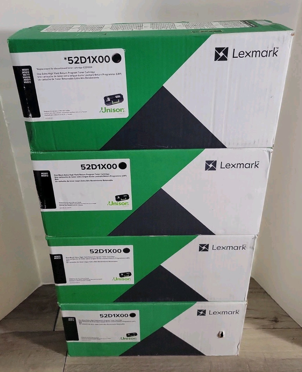 Genuine Lexmark 52D1X00 Black Extra High-Yield Toner