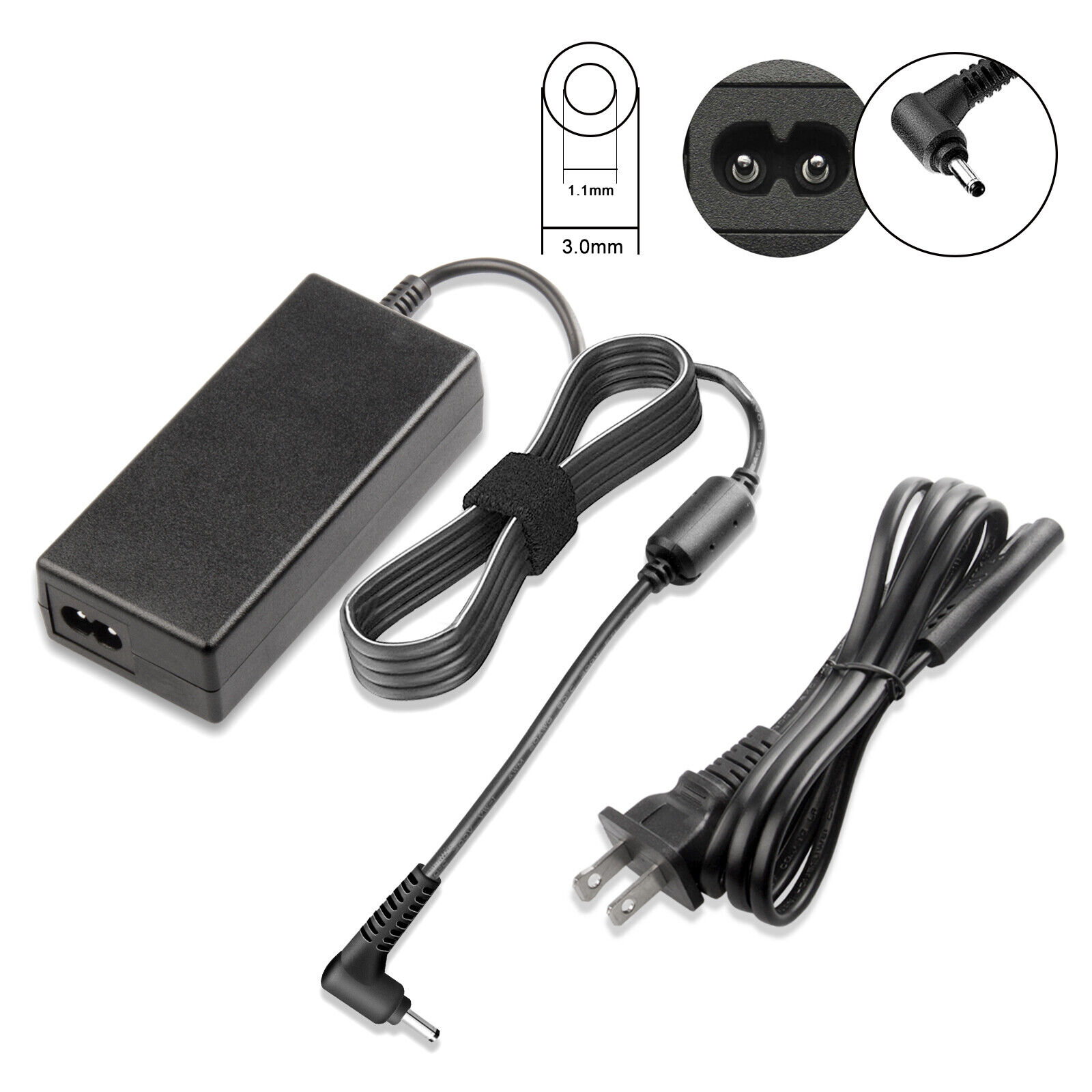 AC Adapter Charger for Acer Aspire 3 A315-23 A315-35 A314-22 A315-22 53G N15Q8