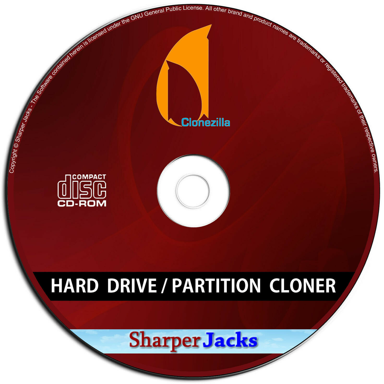 NEW & Fast Ship Clonezilla Hard Drive Partition & Disk Imaging Cloning Manager