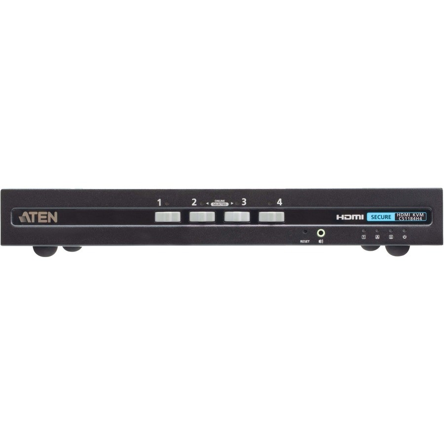 ATEN 4-Port USB HDMI Secure KVM Switch PSD PP v4.0 Compliant