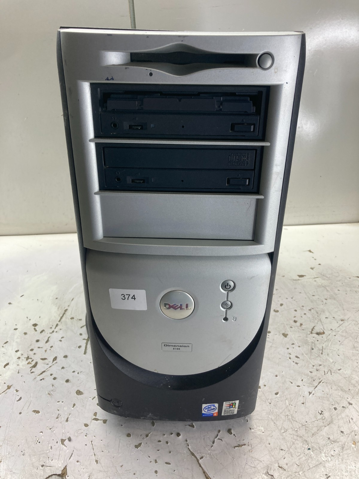 Dell Dimension 8100 Intel Pentium 4 1.30GHz 256MB NO HDD