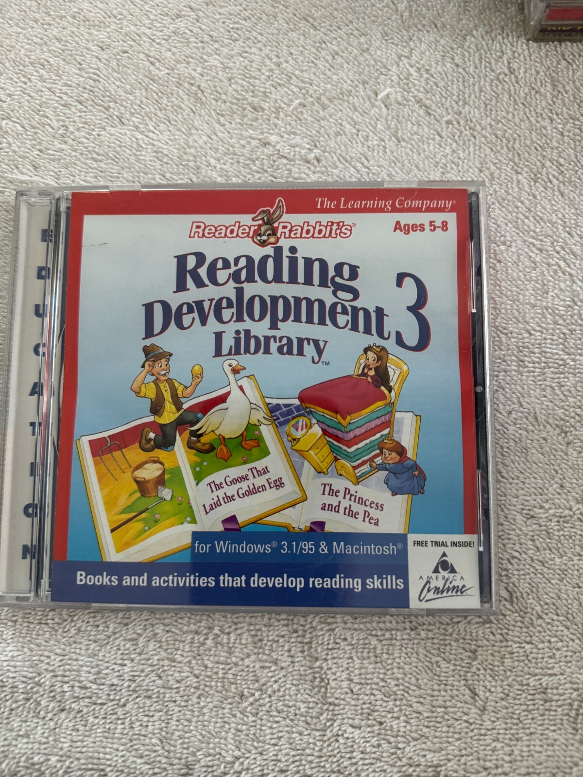 Reader Rabbit’s Reading Development 3 Library CD Ages 5-8 Books & Activities