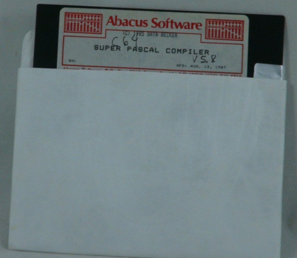 Working Super Pascal 64 Compiler V5.8  by Abacus Software