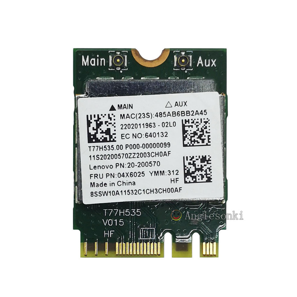 300M Realtek RTL8723BE NGFF Wireless Wifi WLAN Card For Lenovo IBM FRU 04X6025