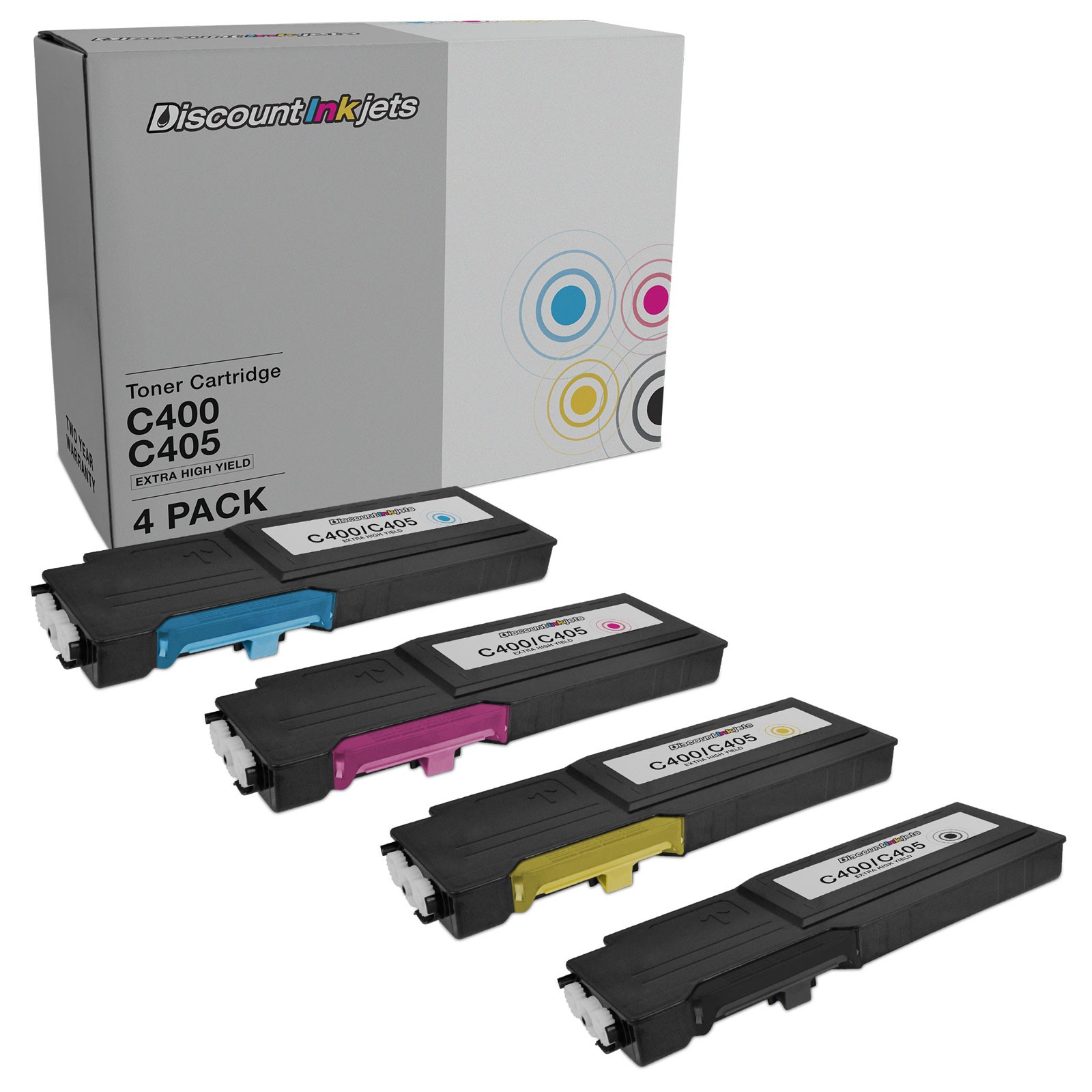 DI Ink Cartridges for Xerox Phaser C400 & Work Centre 6027 HY