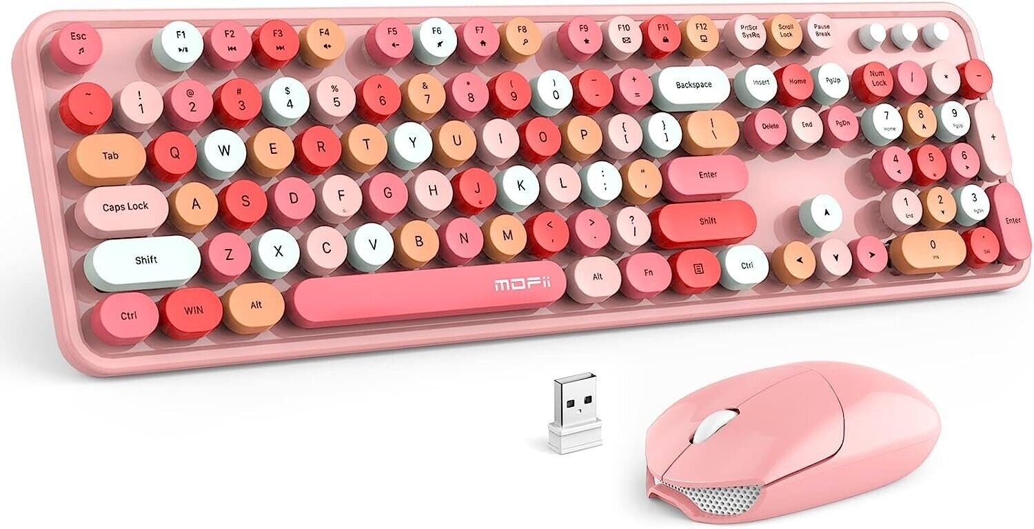 Mofii Candy XR keyboard and mouse bundle mixed colors