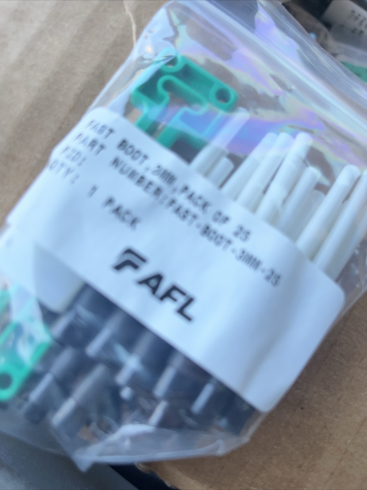 FAST-BOOT-3mm- FASTConnect Connectors 3mm Pack Of 25 W Tool