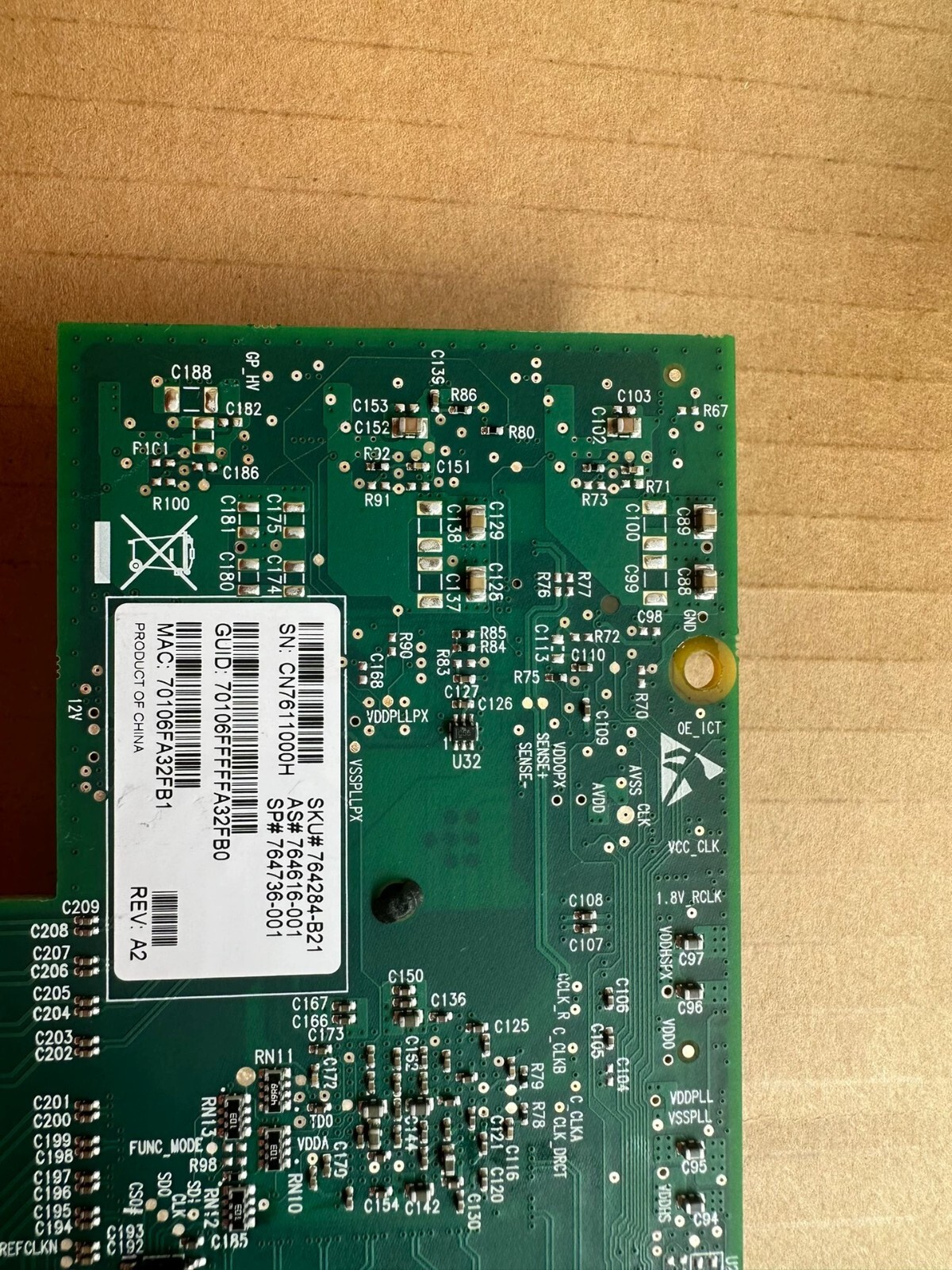 HPE 764284‑B21 544+QSFP Mellanox ConnectX‑3 VPI Dual QSFP+ 40G/56G Network Adapt