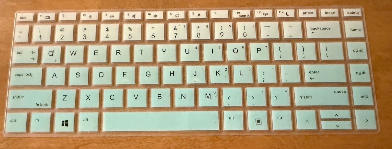 MUBUY Premium Ultra Thin Keyboard Cover-For 14” HP ProBook Notebook -Mint Green