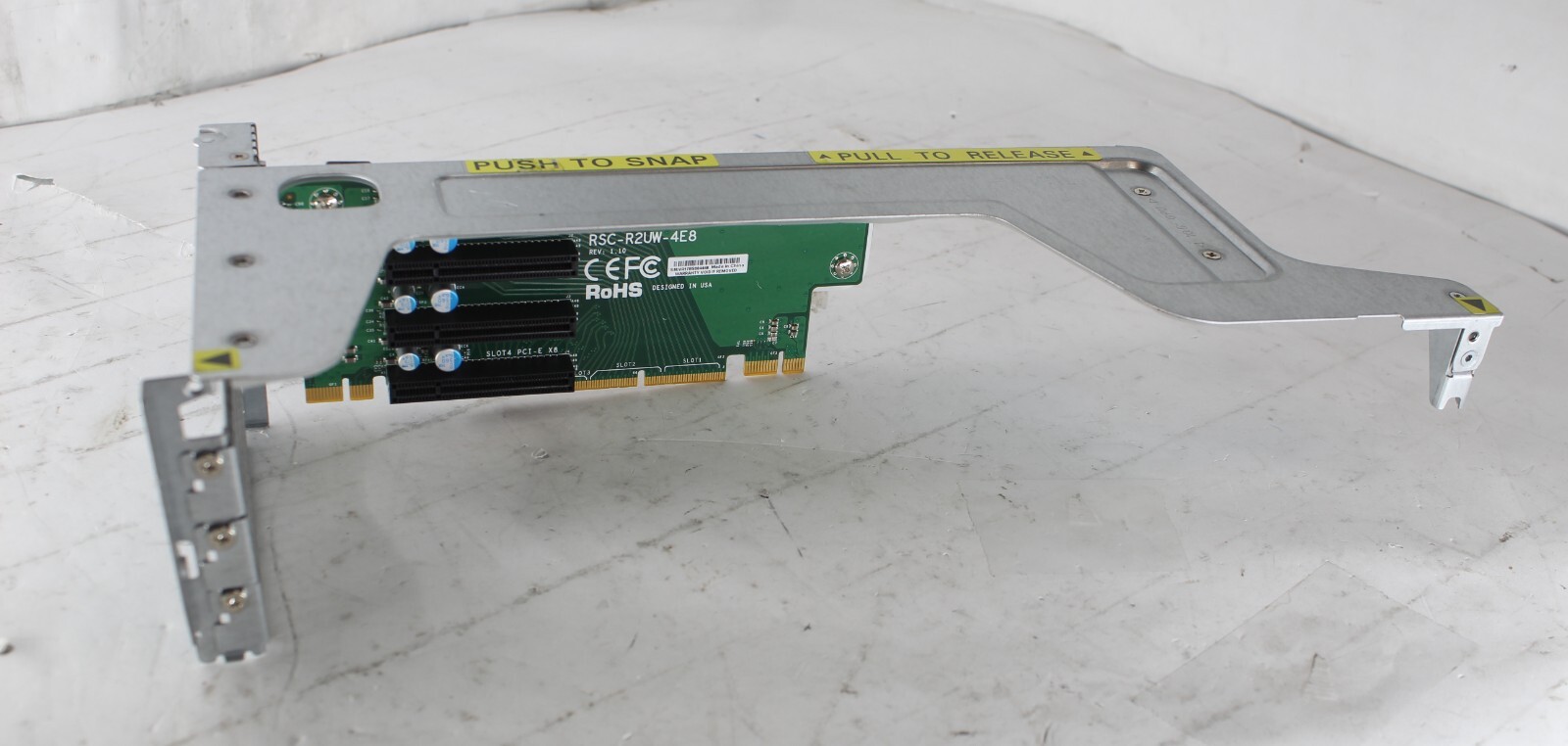 SuperMicro RSC-R2UW-4E8 REV 1.10 4 - Slot PCI-e x8 Riser Expansion Card