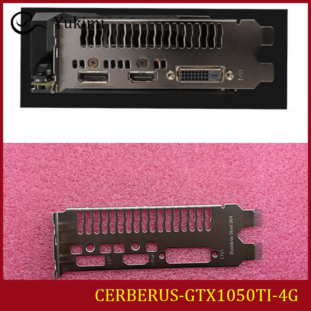 NEW FOR ASUS CERBERUS-GTX1050TI-4G Ｍotherboard I/O Shield Backplate