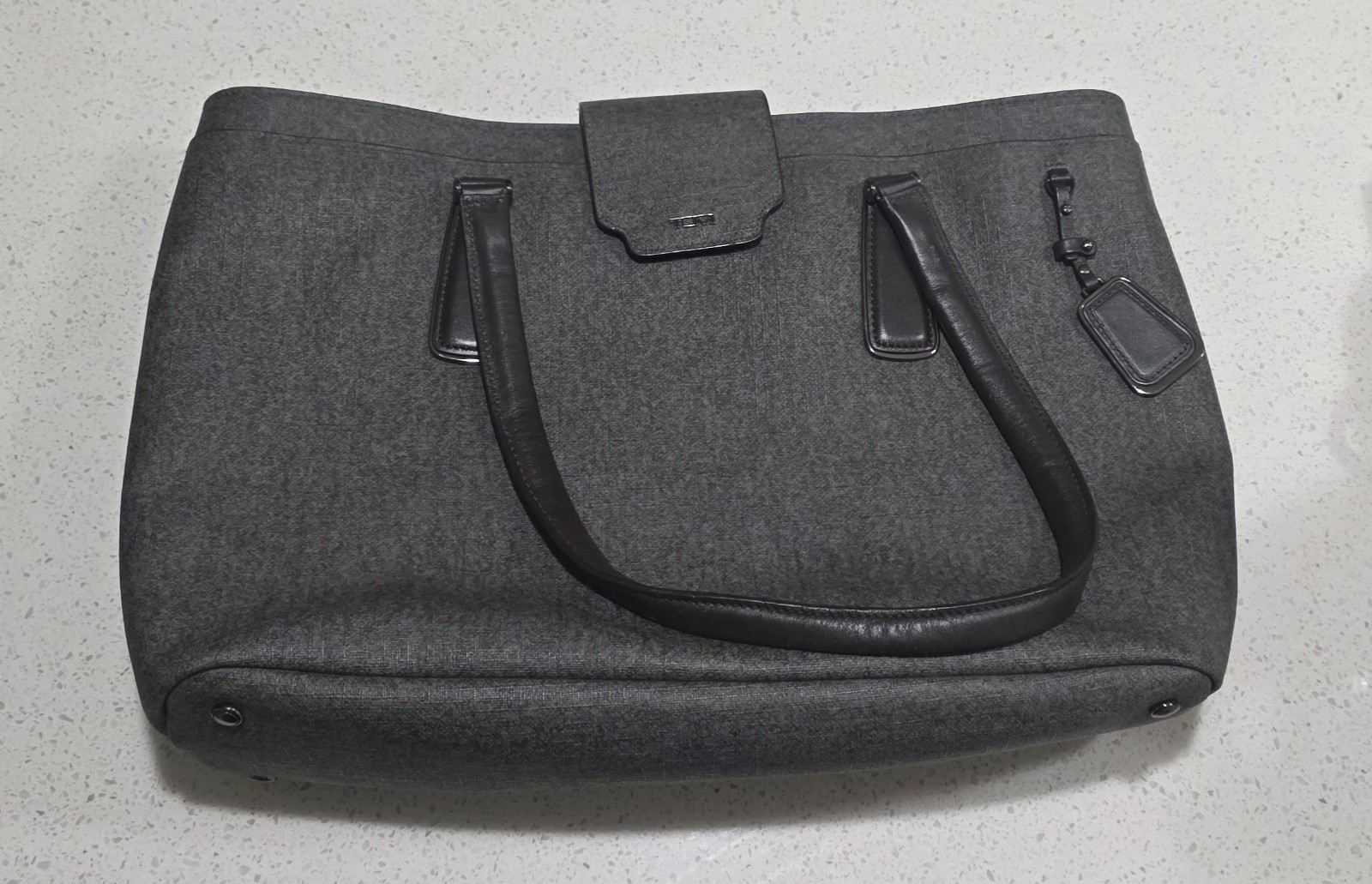 TUMI Sinclair Tegan Business Tote Bag 79385EG Grey Laptop Shoulder Handbag
