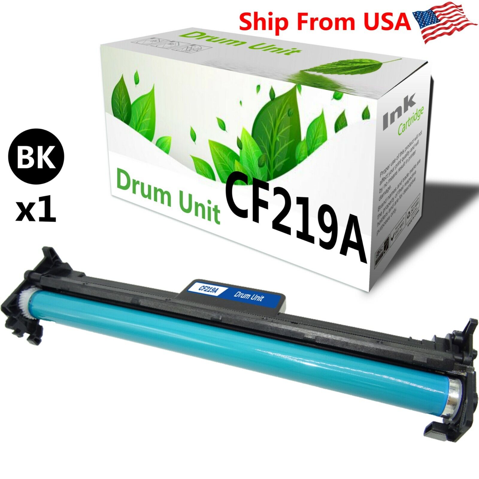 1 PK 219A CF219A Drum Cartridge for Pro M102w M102a M104a