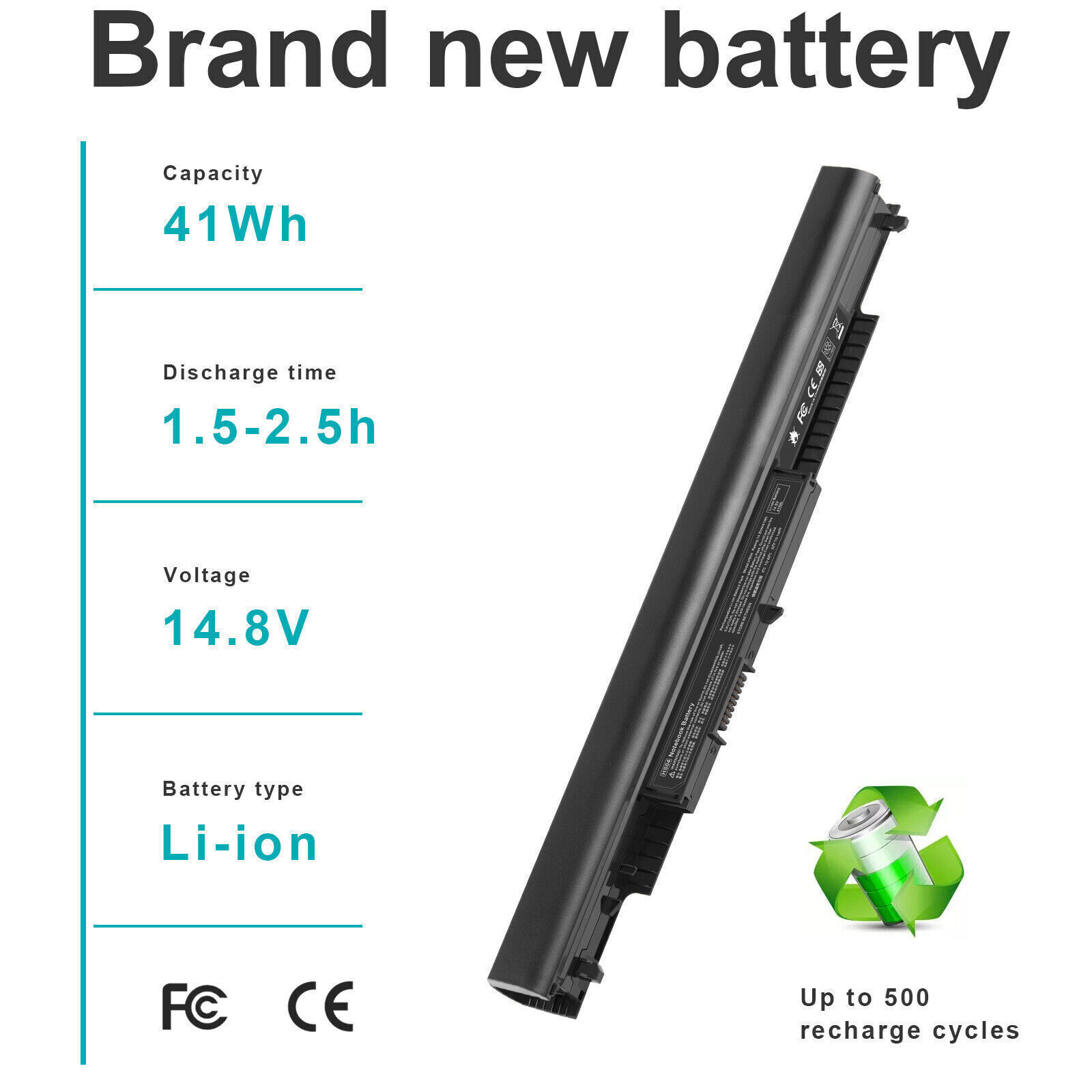 ✅LOT HS03 HS04 Battery for HP Spare 807957-001 807956-001 HSTNN-LB6V HSTNN-LB6U
