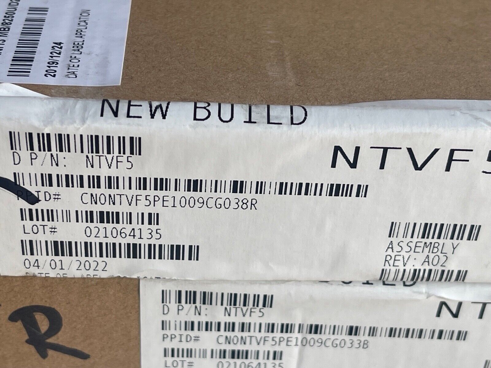 New Genuine Dell Inspiron 5370 CN-0NTVF5  NTVF5 w i5-8250U CPU Motherboard