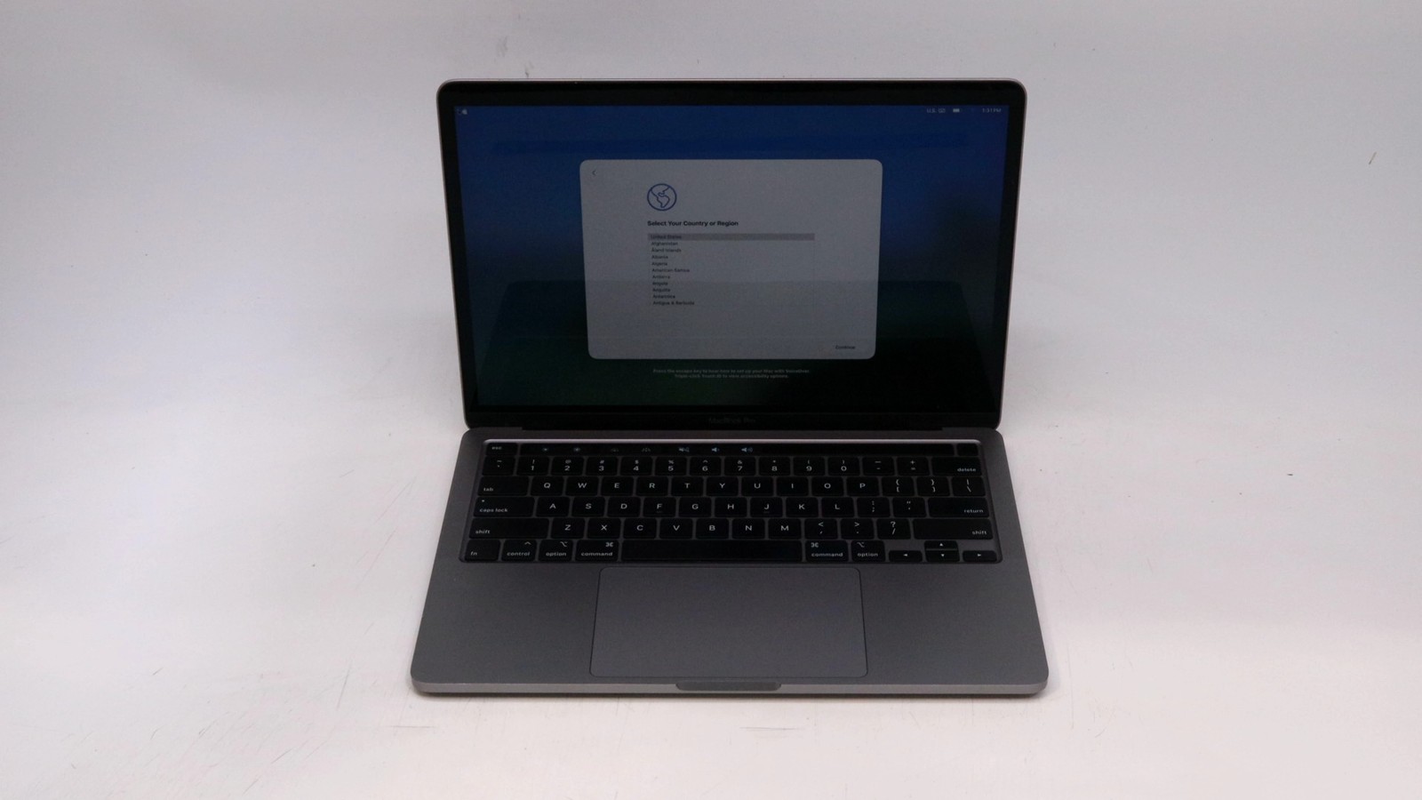 Apple Macbook Pro 13" i5-1038ng7 16GB 512GB SCREEN ISSUE