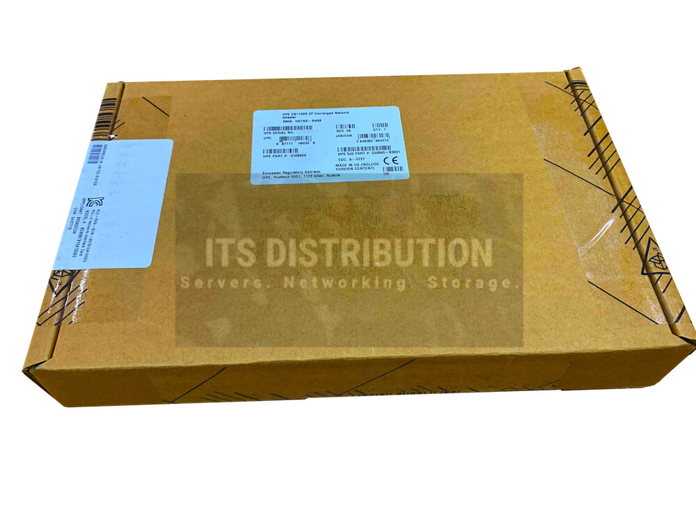 QW990A I New Sealed HPE StoreFabric CN1100R Dual Port Converged Network Adapter