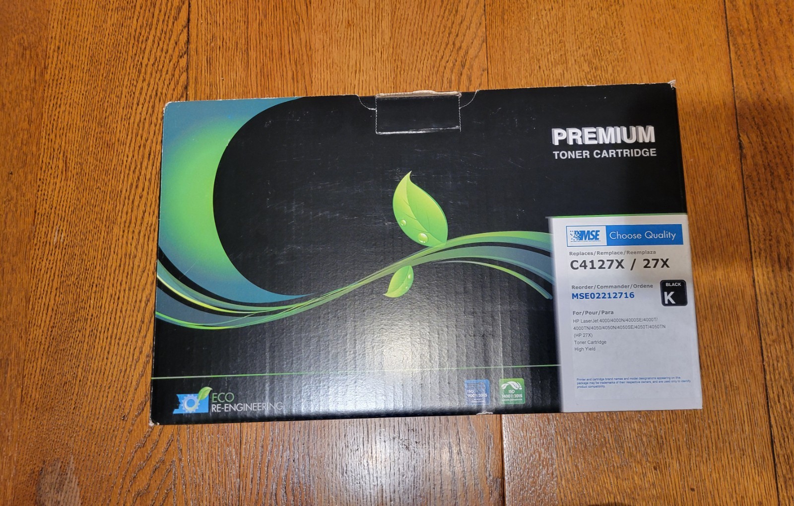 MSE HP C4127X / 27X HP 4000  HIGH Yield Toner - 15,000 page yield