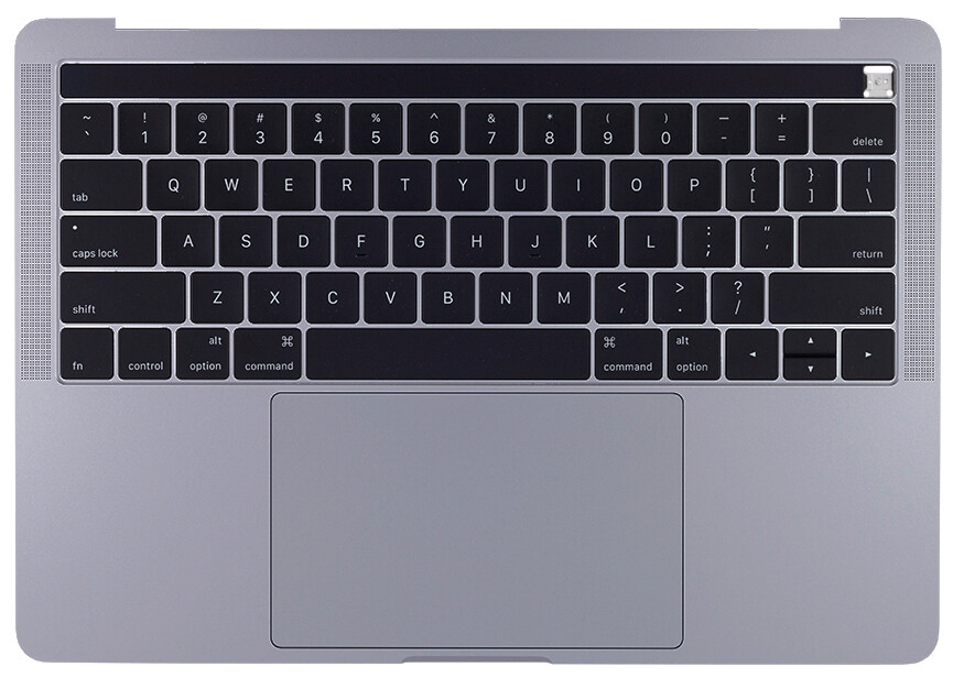OEM MacBook Pro 13" w/ Touch Bar Top Case w/ Battery A1989 2018 2019 Space Gray