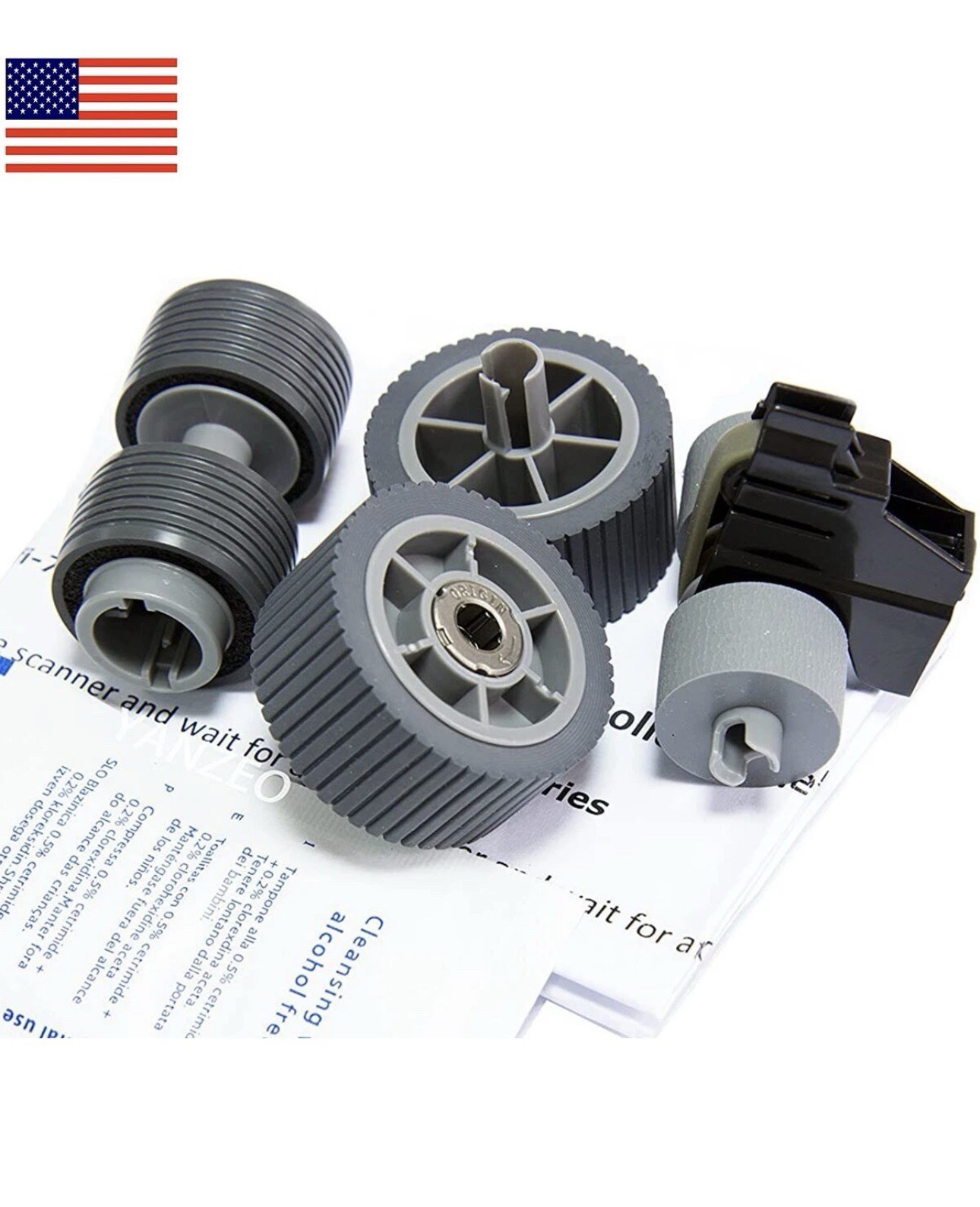Brake Pick Roller for Fujitsu fi-7600 fi-7700 fi-7700S PA03740-K010 PA03740-K011