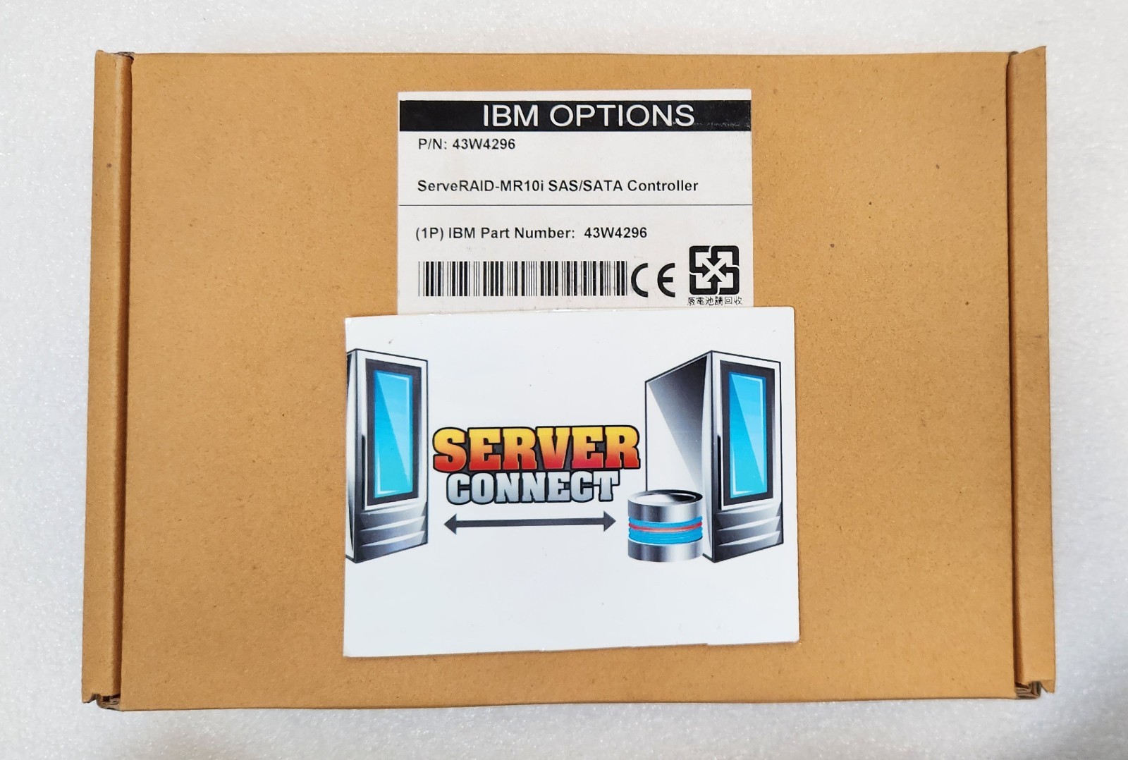 43W4296 / FRU 43W4297 - IBM ServeRAID-MR10i SAS/SATA Controller, NEW
