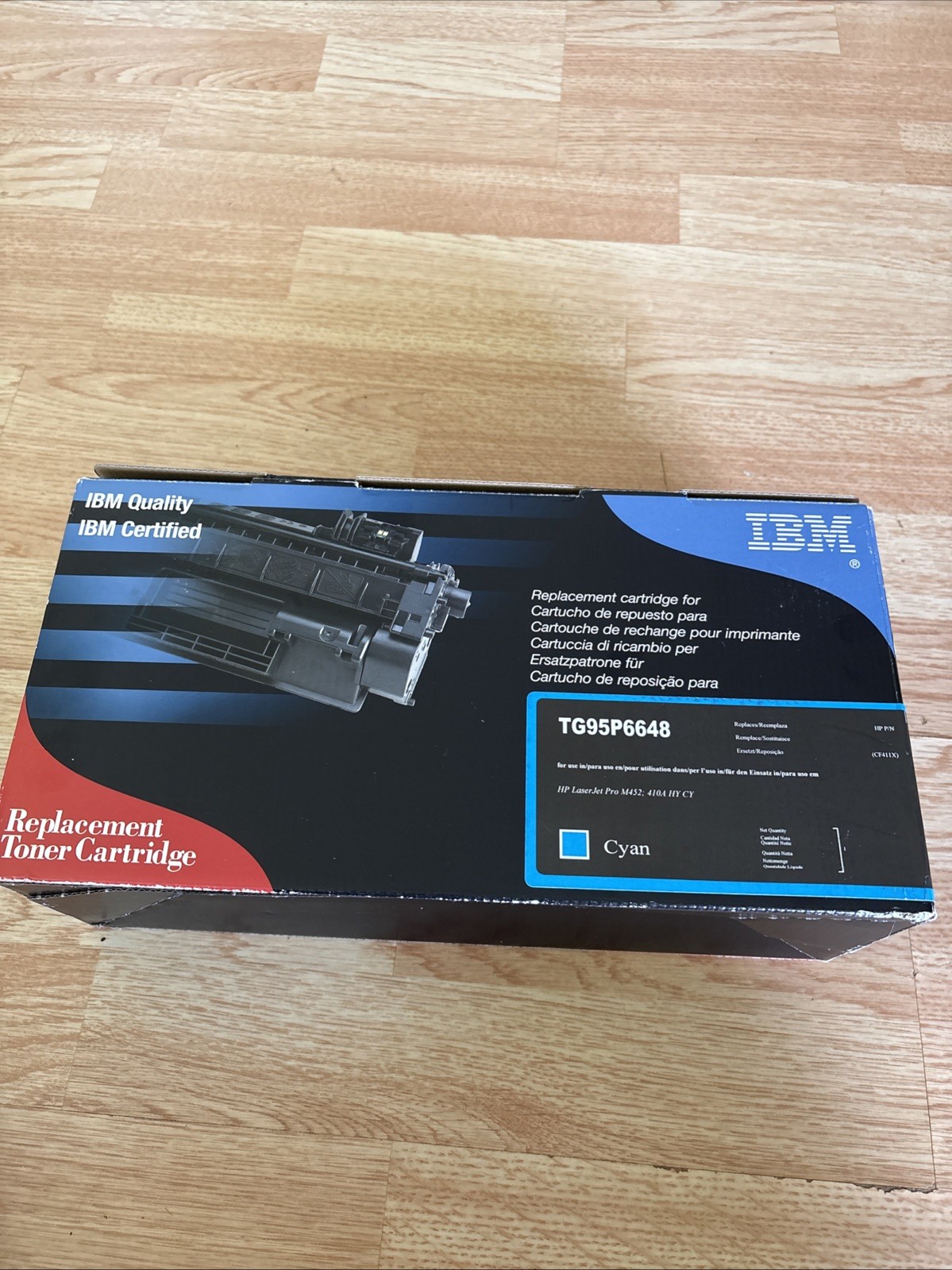 IBM Replacement Toner Cartridge TG95P6648 CYAN NEW