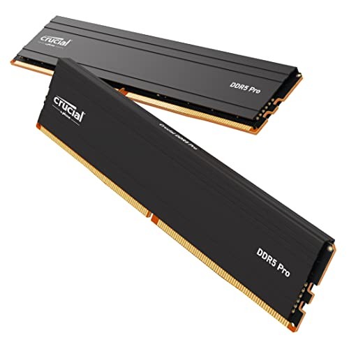 Crucial PRO Micron Desktop Memory 32GB x 2 DDR5-5600 Limited Lifetime Warranty
