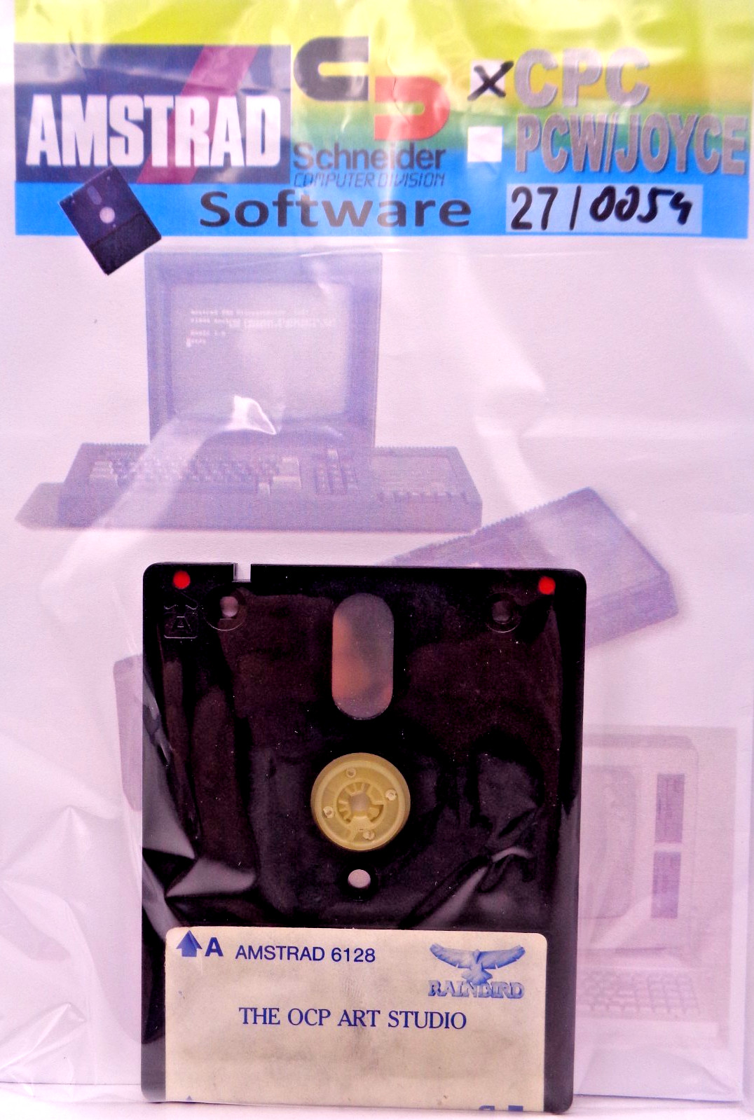 SCHNEIDER/AMSTRAD CPC -- THE OCP ART STUDIO (RAINBIRD - 3" DISK)