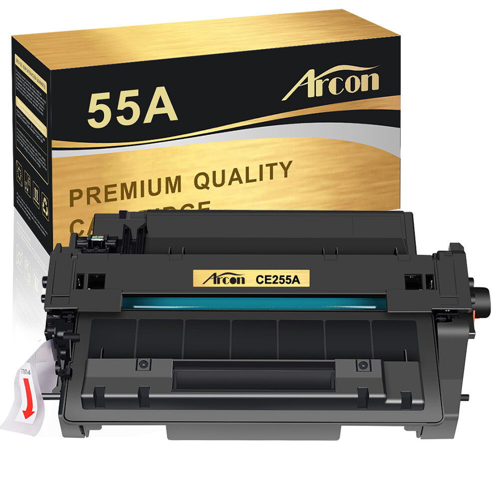 1x CE255A Toner Cartridges for HP 55A LaserJet Enterprise MFP M525f M525dn M525c