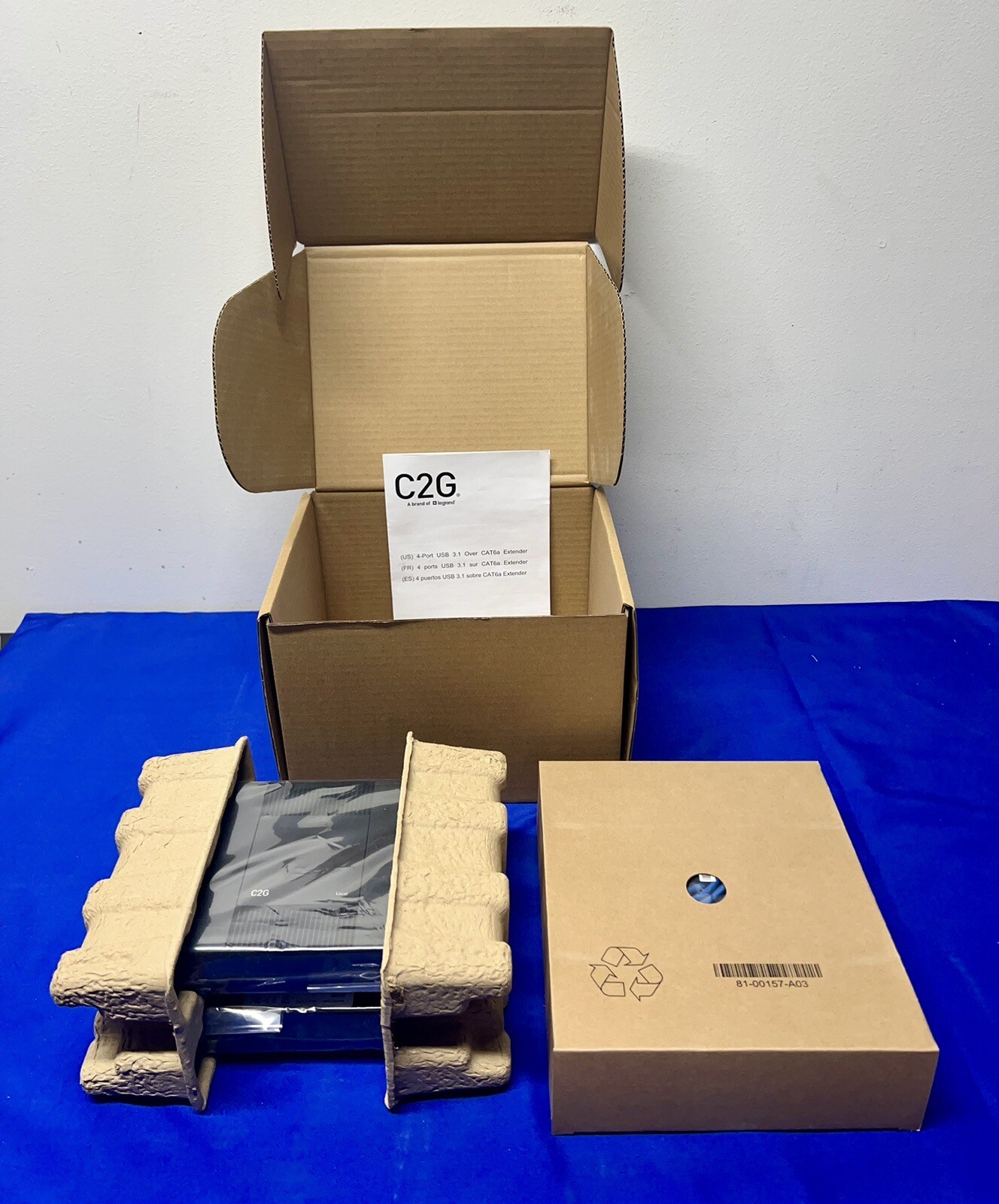 *NEW*Legrand - C2G 29523 4 Port USB 3.0 Over Cat6 Extender (328 FT)