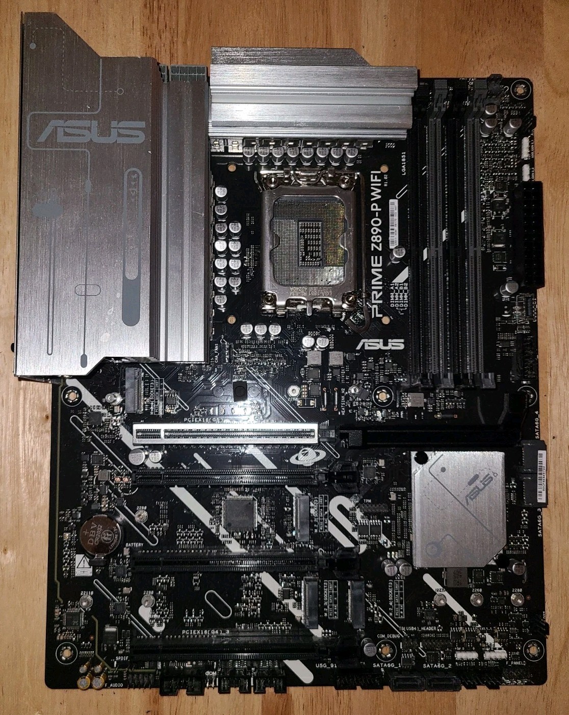 ASUS PRIME Z890-P Z890P WIFI Gaming Desktop Motherboard Tested Works