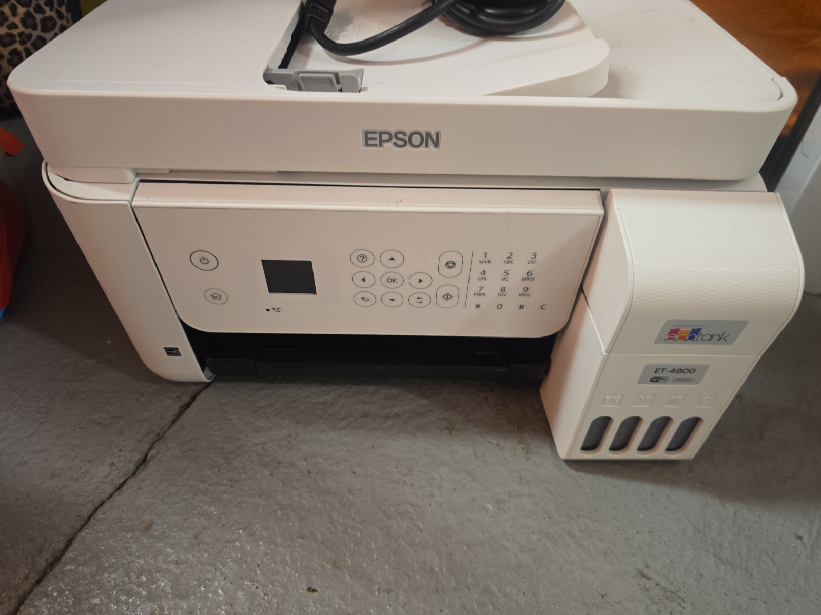 Epson EcoTank ET-4800 Wireless Printer - FULL INK