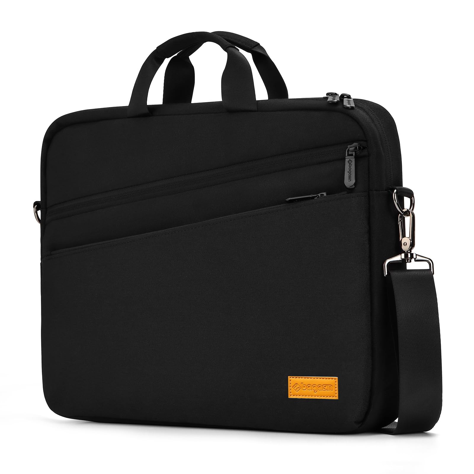 bagasin 15 15.6 16 inch Laptop Computer PC Shoulder Bag Carrying 15-16, Black