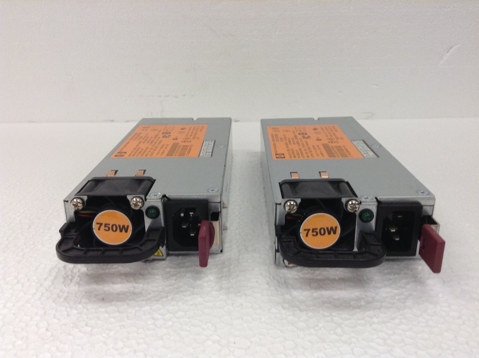 Lot of 2 HP DPS-750RB A HSTNS-PD15 750W Server Power Supply WORKS 