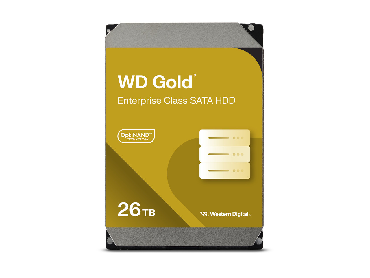 WD Gold 26TB Enterprise Class Hard Disk Drive - 7200 RPM Class SATA 6Gb/s 512MB