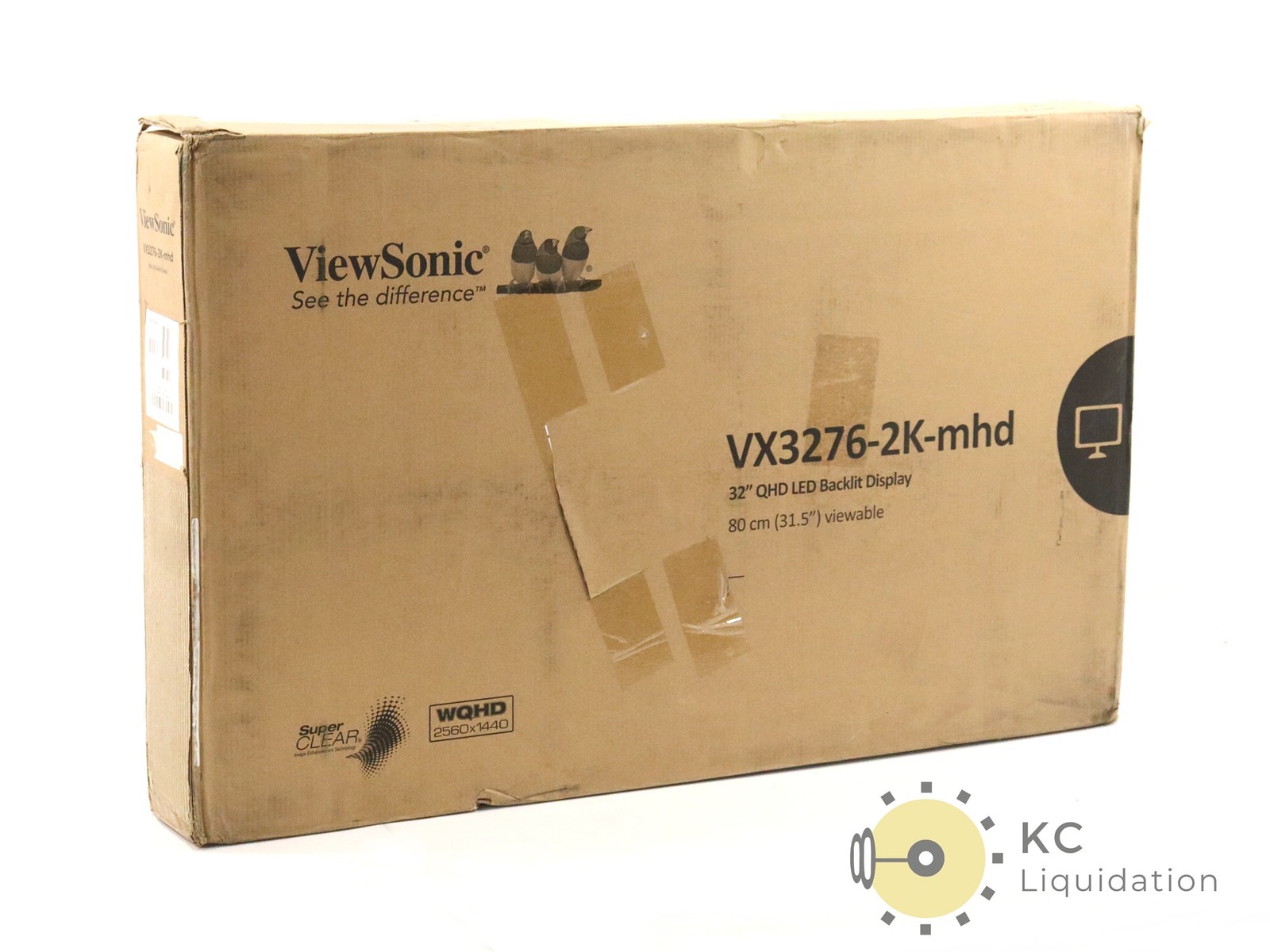 ViewSonic 32" VX3276-2K-mhd QHD LED Backlit Display Monitor