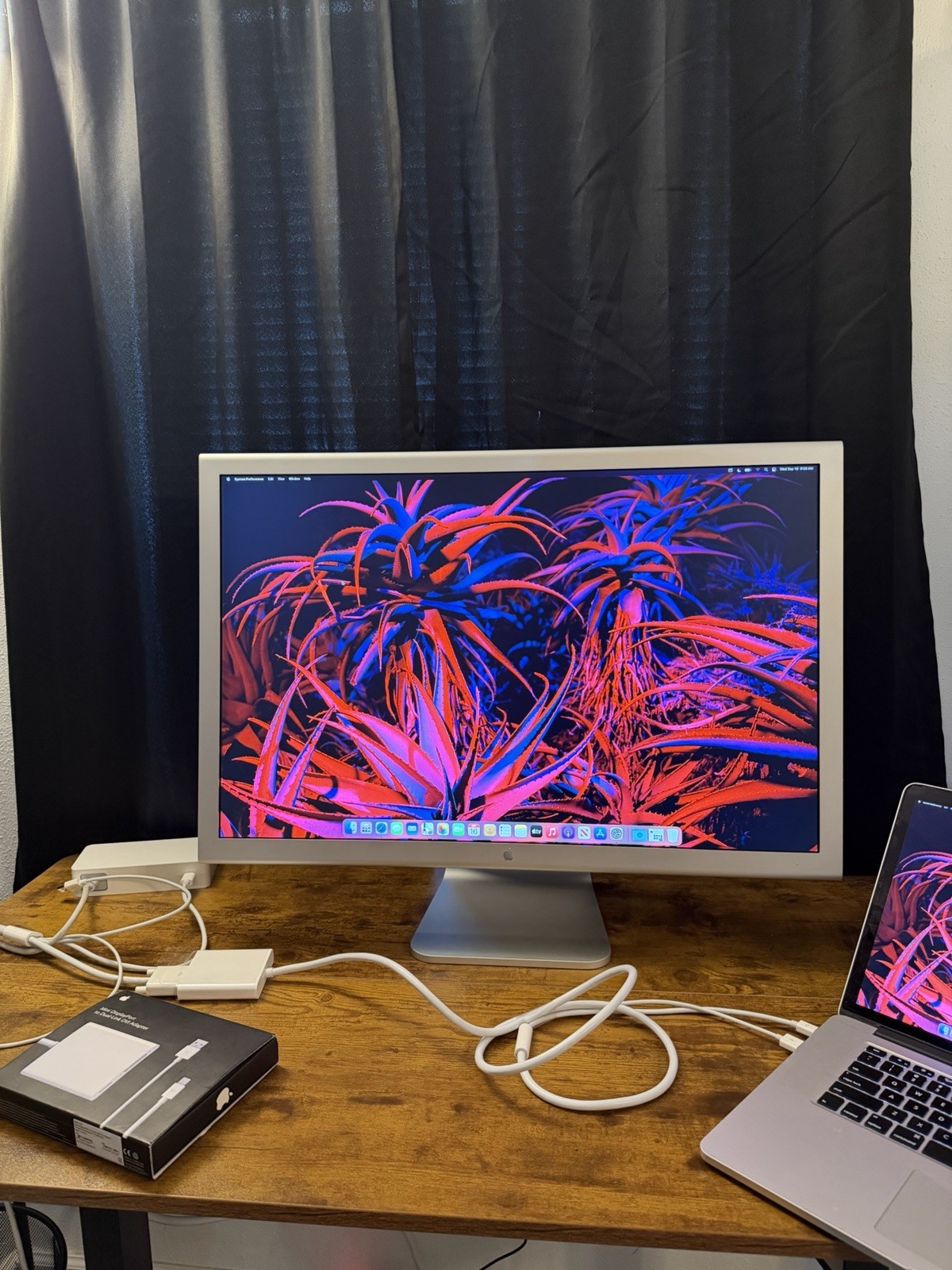 Apple Cinema Display A1083 30-inch Monitor with Power Supply, Original Box