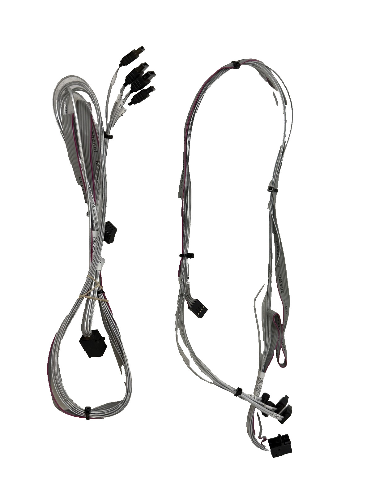 2X Supermicro CBL-SAST-0591 75cm Cross-over Mini SAS SATA Internal Cable