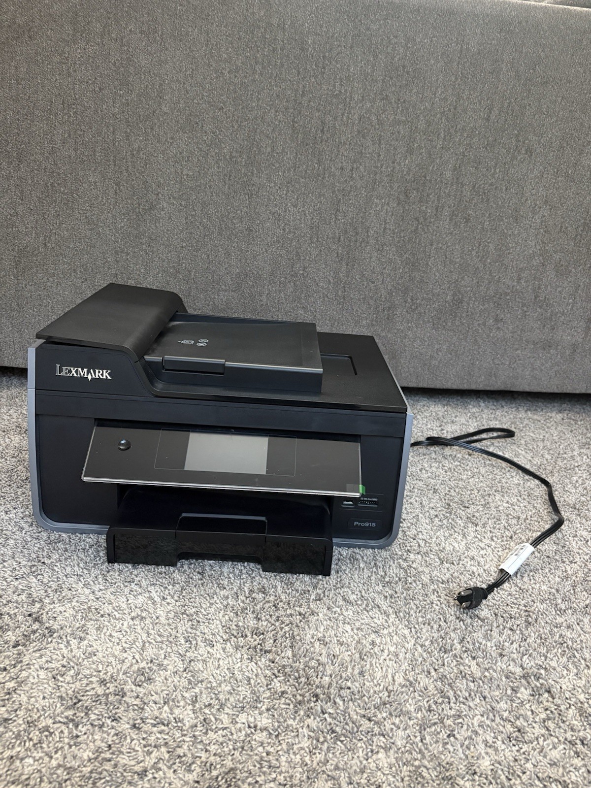Lexmark Pro915 Wireless Color All-In-One Inkjet Printer & Ink Used Working 2011