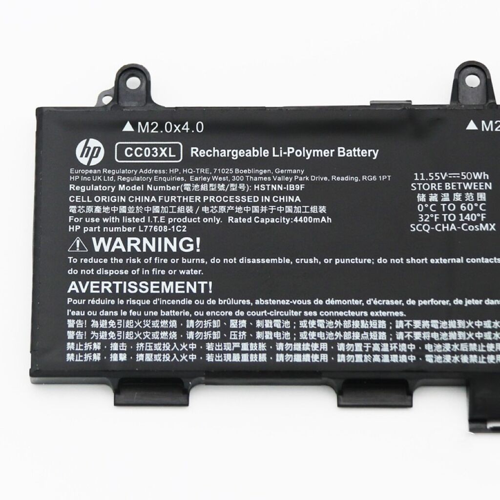 Genuine CC03XL Battery For HP EliteBook 830 835 840 G7 G8 HSTNN-DB9Q L78555-005