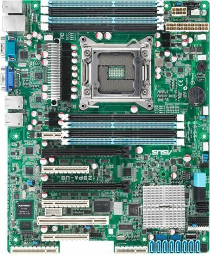 For ASUS Z9PA-U8 motherboard C602 LGA2011 8*DDR3 256G VGA ATX Tested ok