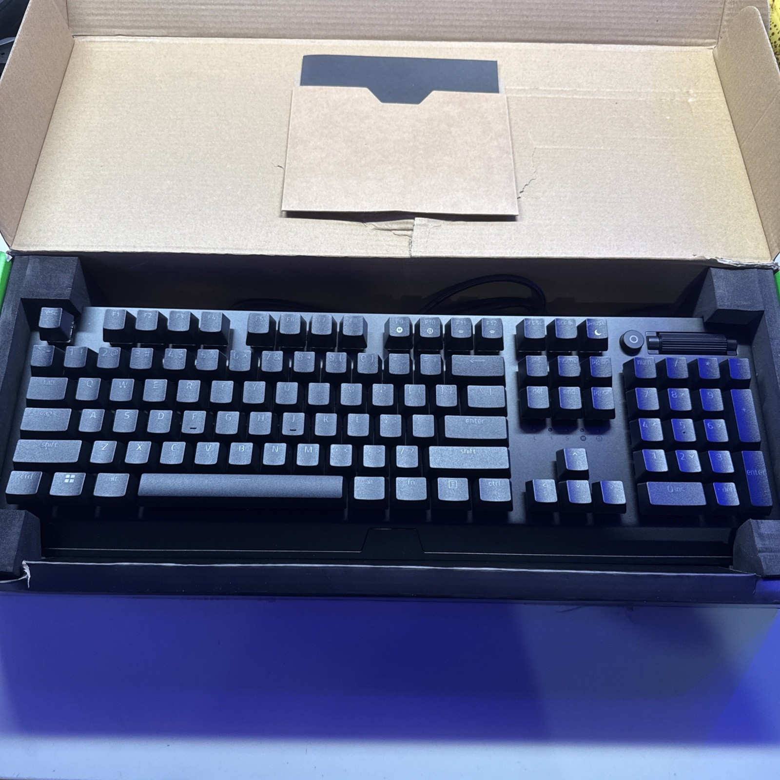 NEW Razer Green Blackwidow V3 Wired Mechanical Gaming Keyboard | Open Box