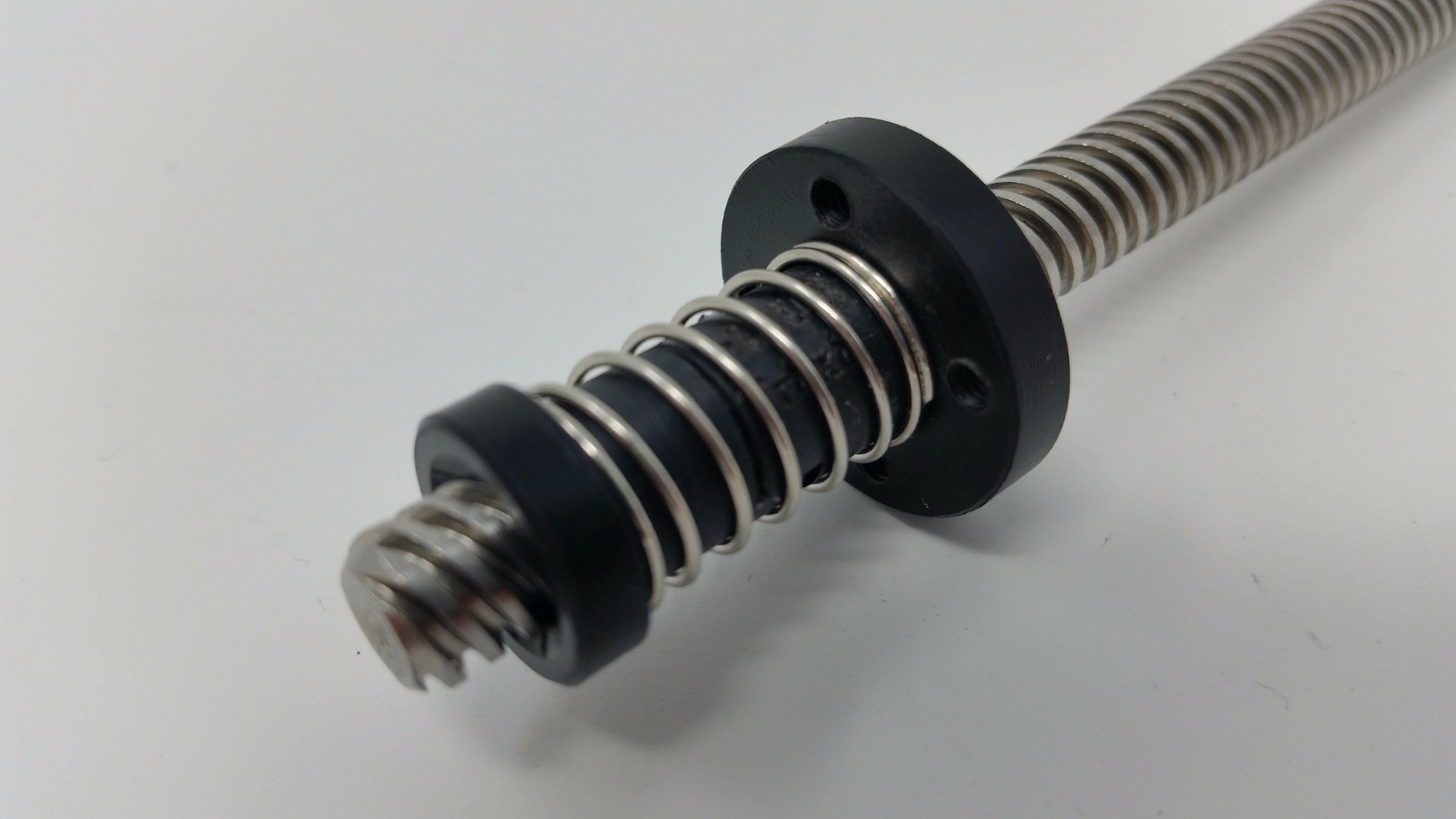 Delrin Anti backlash nut - small flange size and hole pattern - T8x8 or T8x2