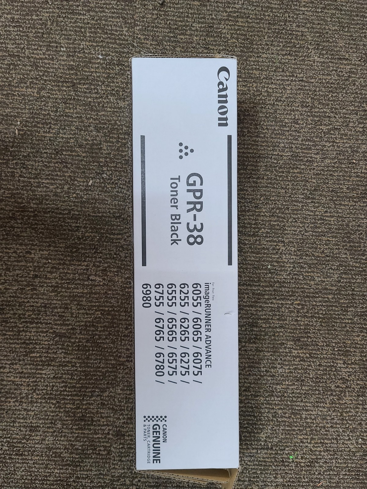 Canon GPR-38 Black Toner Cartridge 3766B003AA For iR 6055 6065 6075 6255 NEW