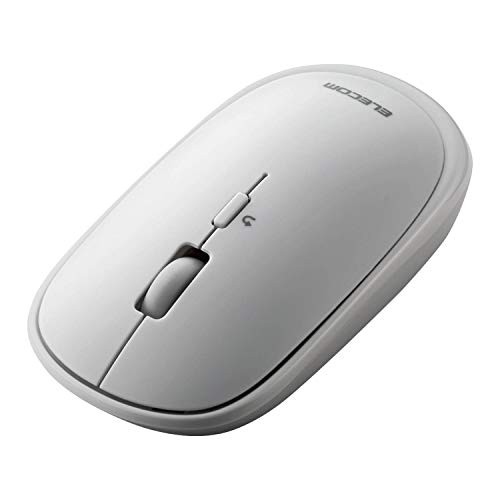 ELECOM Wireless Mouse Bluetooth Slint M-TM10BBGY Thin Quiet 4 Buttons